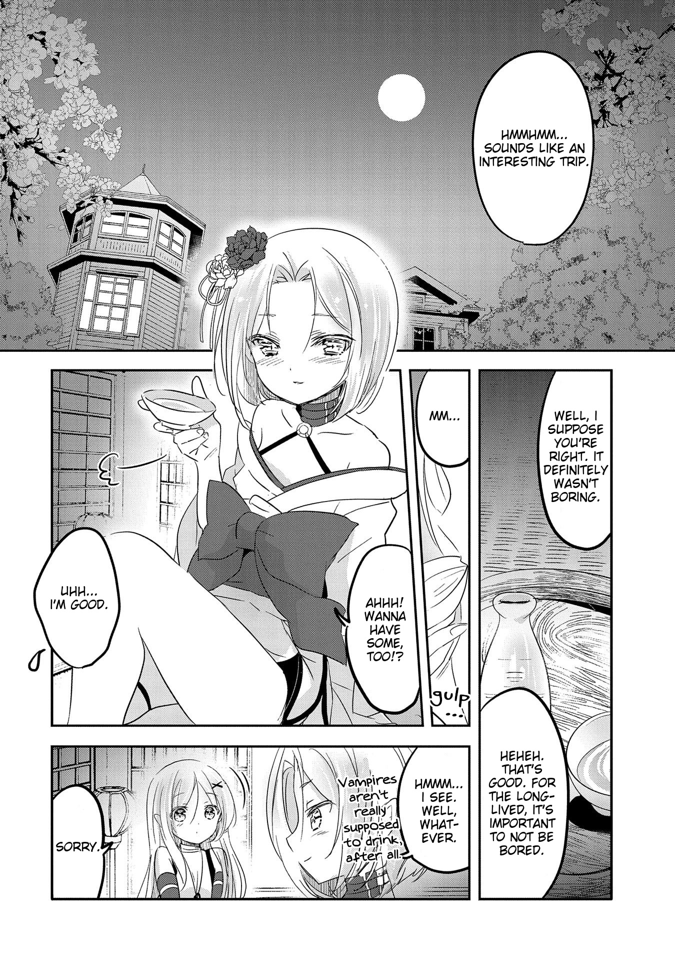 Tensei Kyuuketsuki-San Wa Ohirune Ga Shitai - Chapter 40