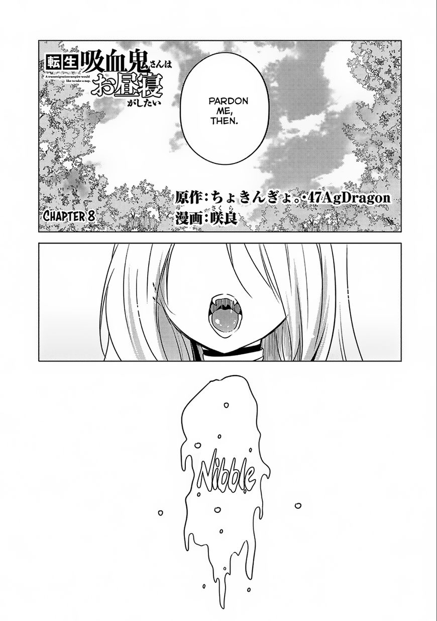 Tensei Kyuuketsuki-San Wa Ohirune Ga Shitai - Chapter 8