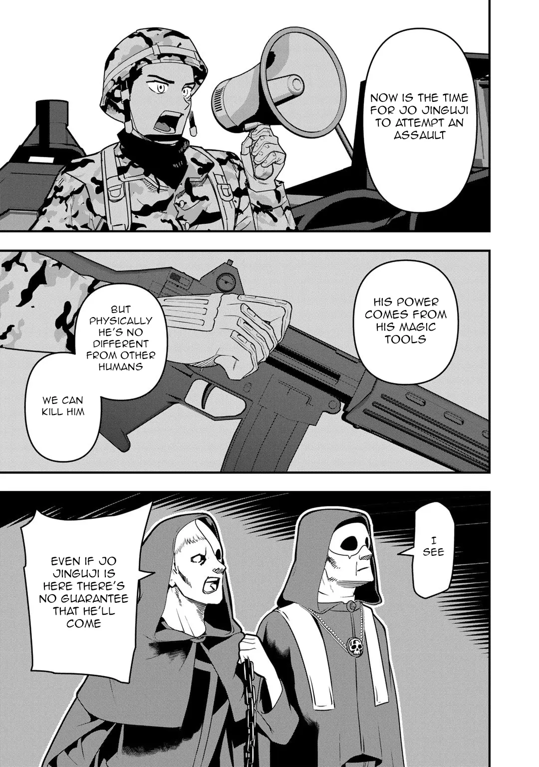 Different World Adventures Of A Lone Japan Ground Self Defense Force Ensign - Vol.4 Chapter 21: Return Of The Brave Ii