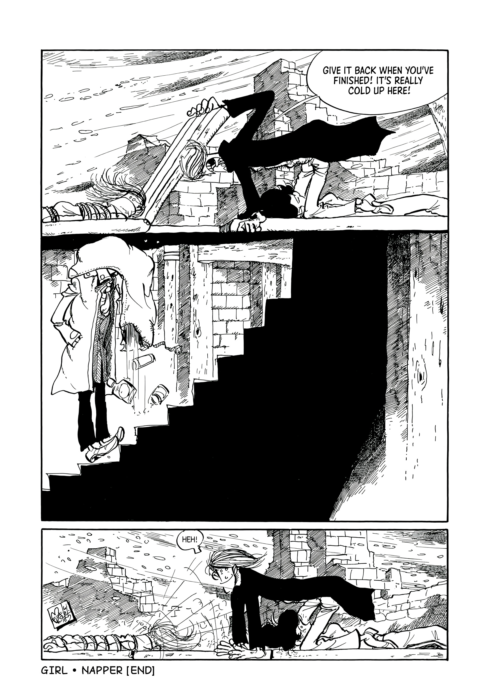 Lupin Iii: Uncollected Works Tankobon - Vol.1 Chapter 7: Girl • Napper