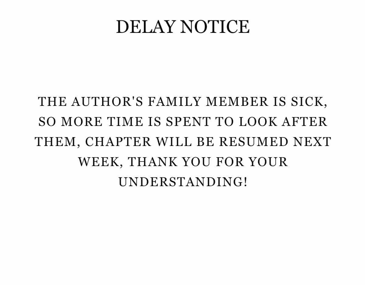 Talent Copycat - Chapter Delay-Notice