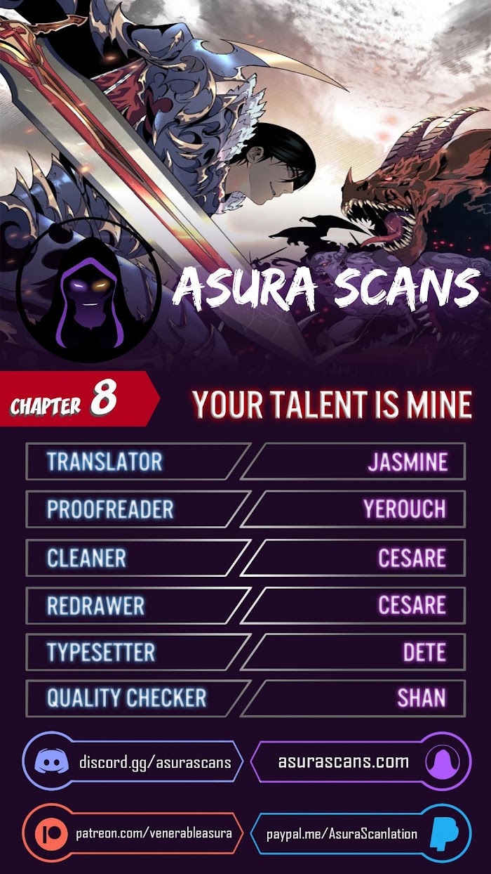 Talent Copycat - Chapter 8 : [Asura Scan's]