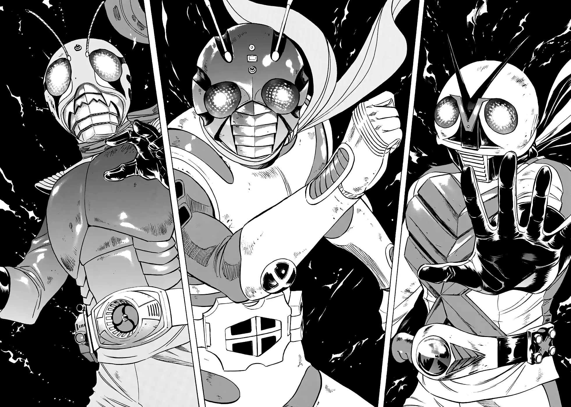 Shin Kamen Rider Spirits - Vol.5 Chapter 19: Spear And Shield