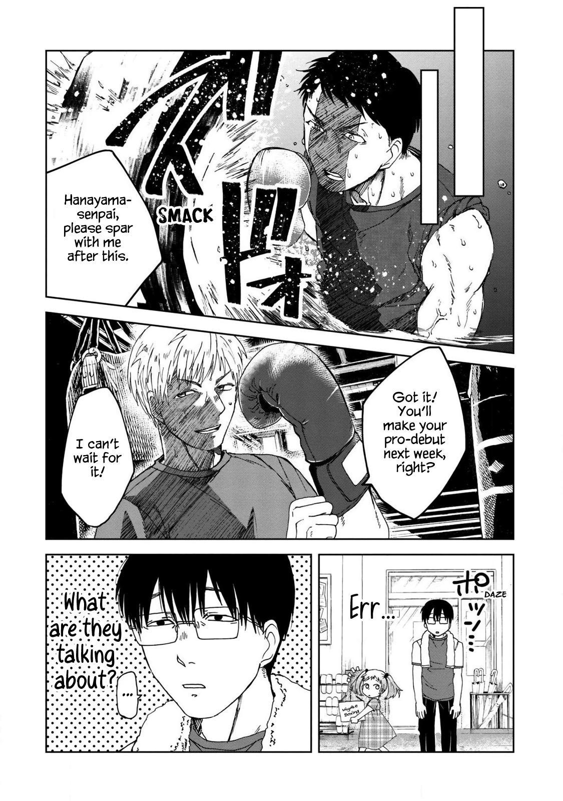 Meshinuma - Vol.4 Chapter 51.1: Iinuma Goes To A Gym