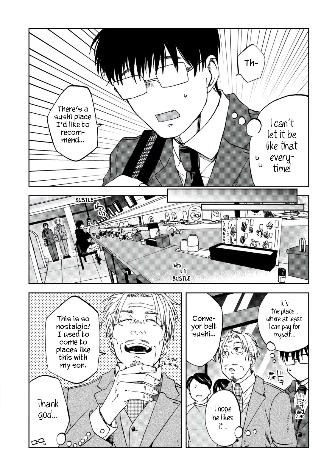 Meshinuma - Vol.4 Chapter 51: Conveyor Belt Sushi... Thank You For The Treat