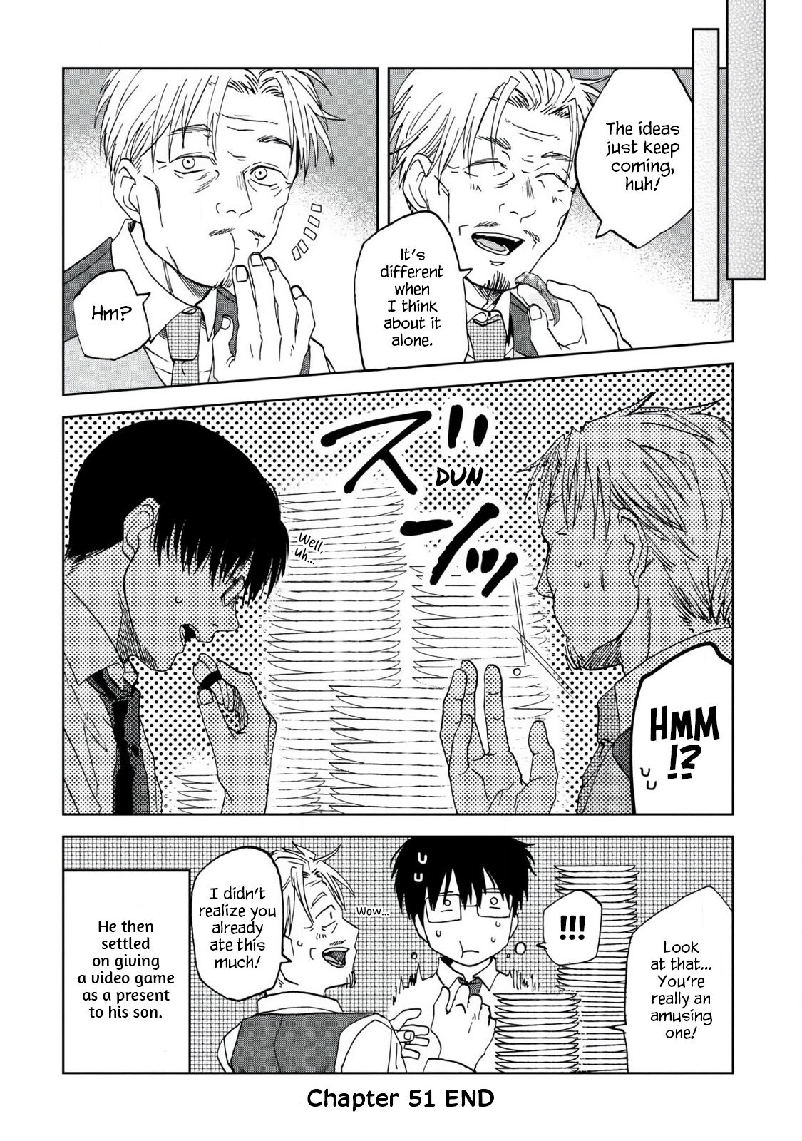 Meshinuma - Vol.4 Chapter 51: Conveyor Belt Sushi... Thank You For The Treat