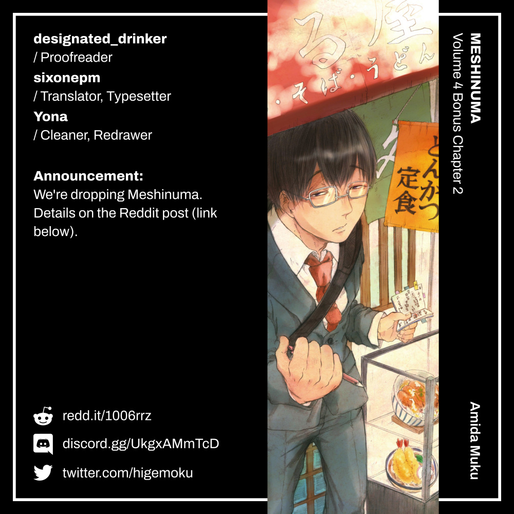 Meshinuma - Vol.4 Chapter 51.2: Meshinuma Ch. 1 (Doujin Ver.)