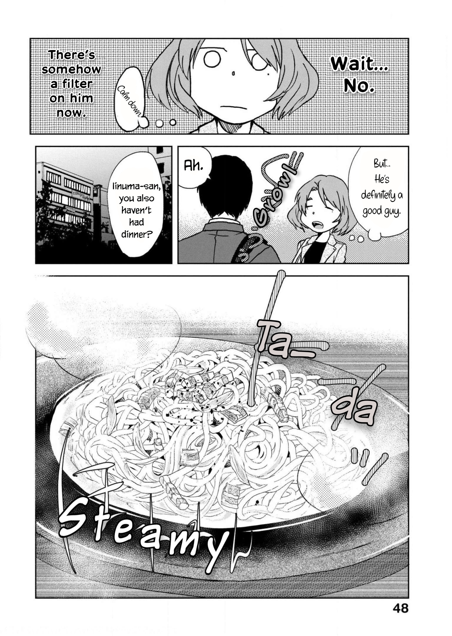 Meshinuma - Vol.5 Chapter 57: Cheese And Pasta And Iinuma