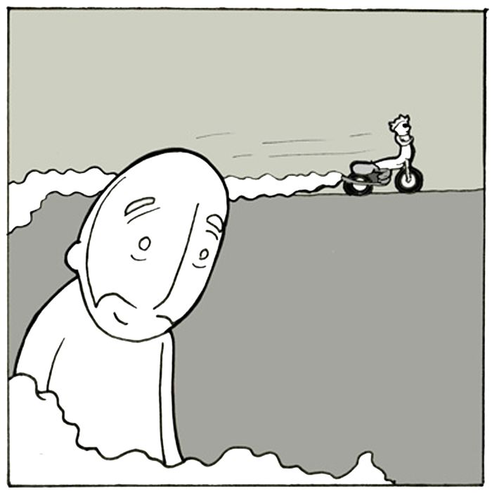 Lunarbaboon - Chapter 400 : Motorcycle