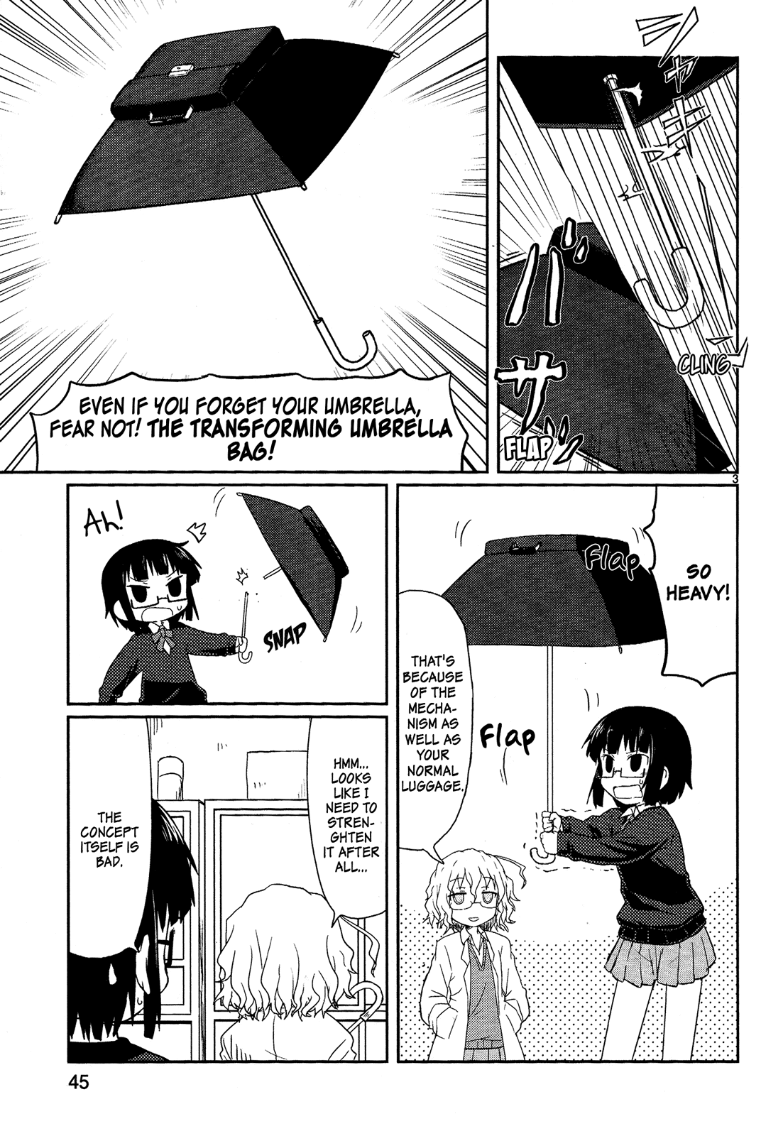 Kagaku Chop - Chapter 4: That Experiment 4: In The Rain!