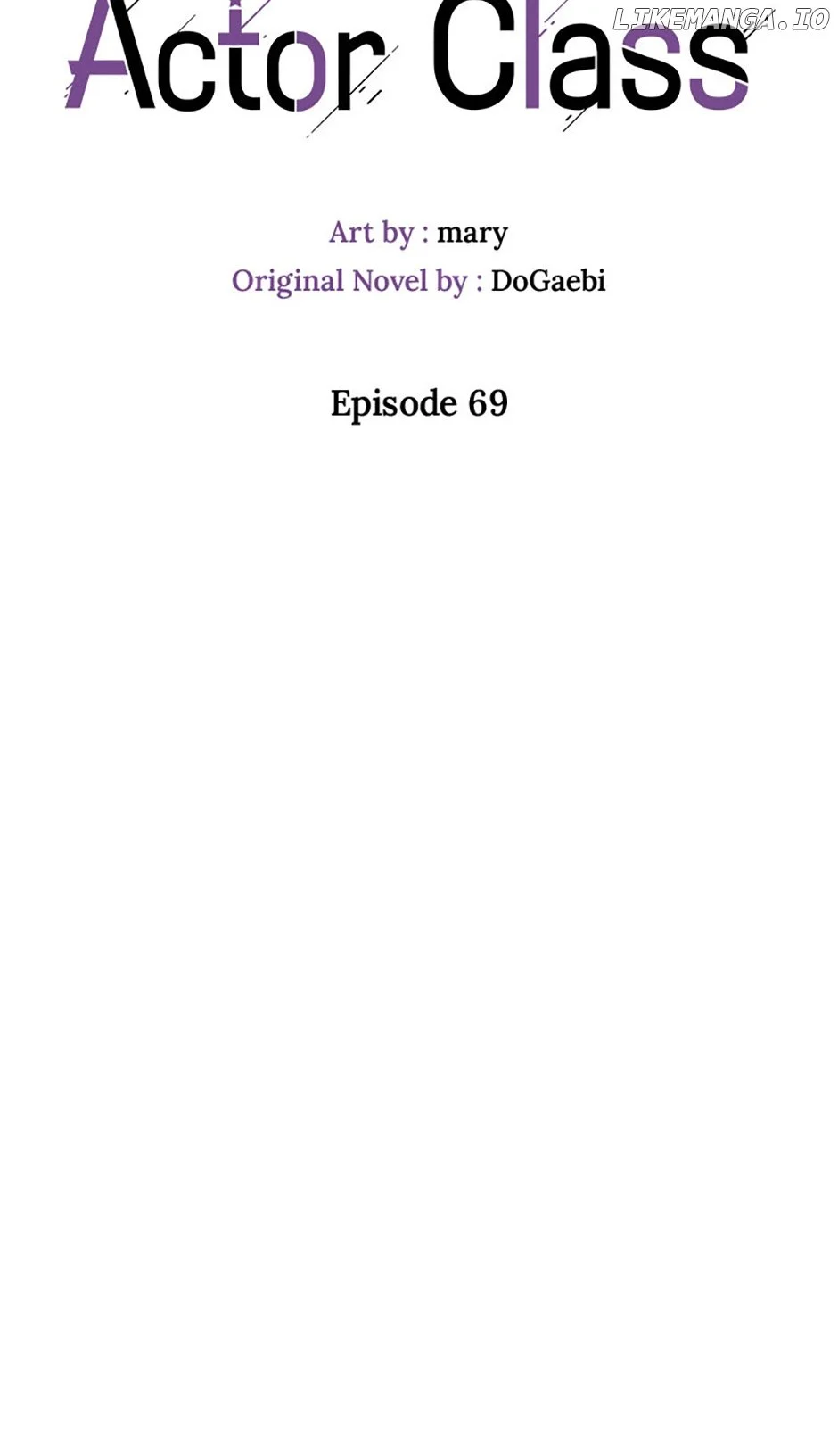 Actor Class - Chapter 69