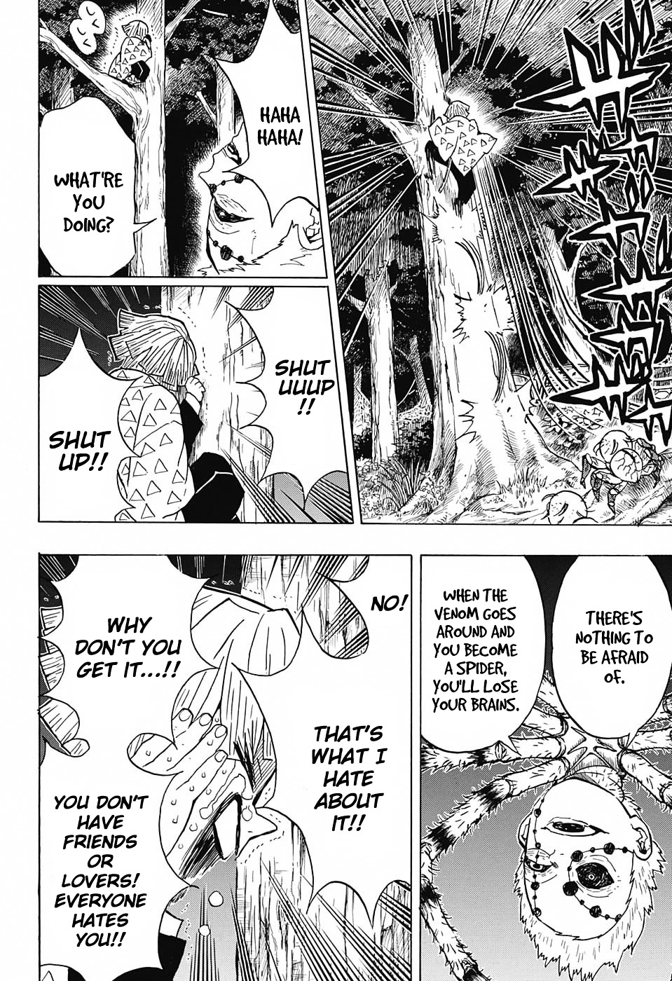 Kimetsu No Yaiba - Chapter 33 : Pain, Going Forward While Writhing