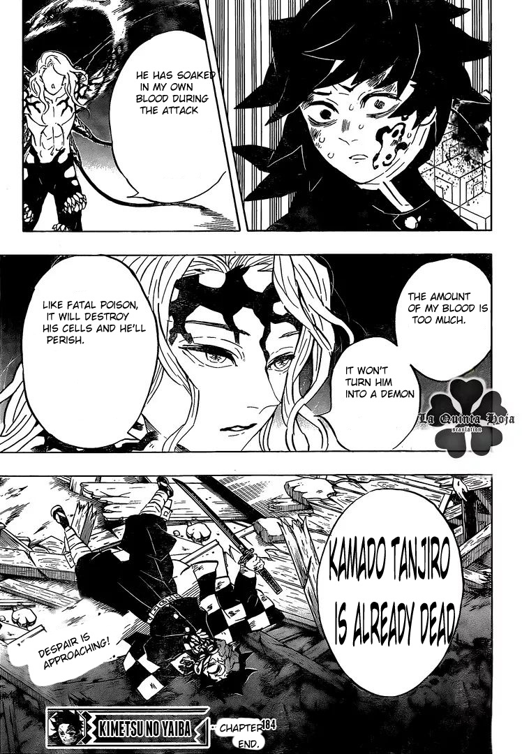 Kimetsu No Yaiba - Chapter 184: Frontal Attack