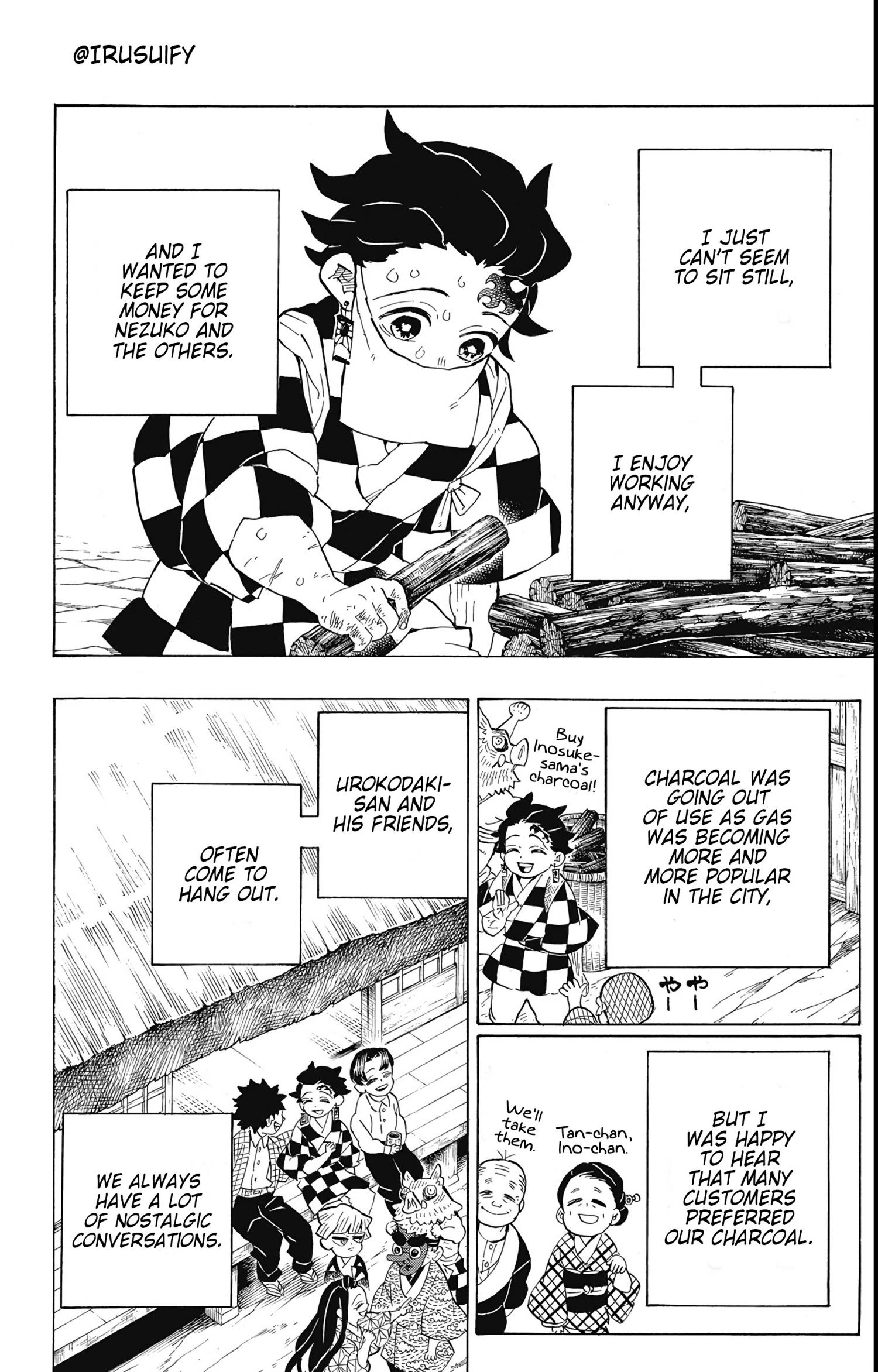 Kimetsu No Yaiba - Extra 1: One-Shot - Tanjiro's Status Report