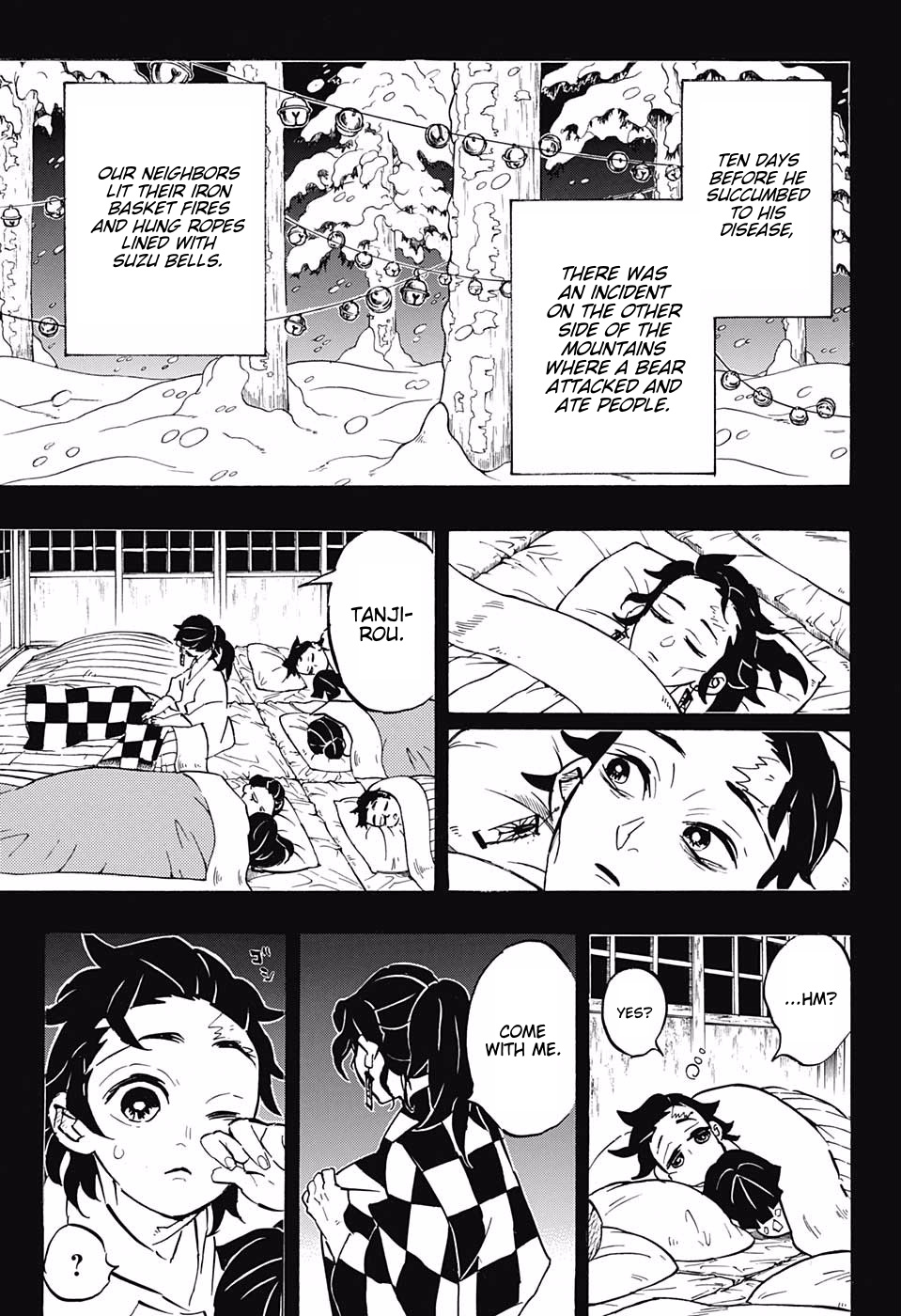 Kimetsu No Yaiba - Chapter 151: A Bell Rings On A Snowy Moonlit Night