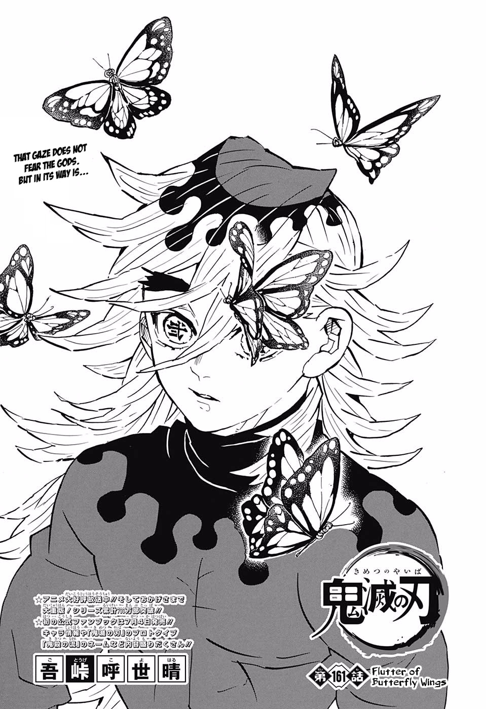 Kimetsu No Yaiba - Chapter 161: Flutter Of Butterfly Wings