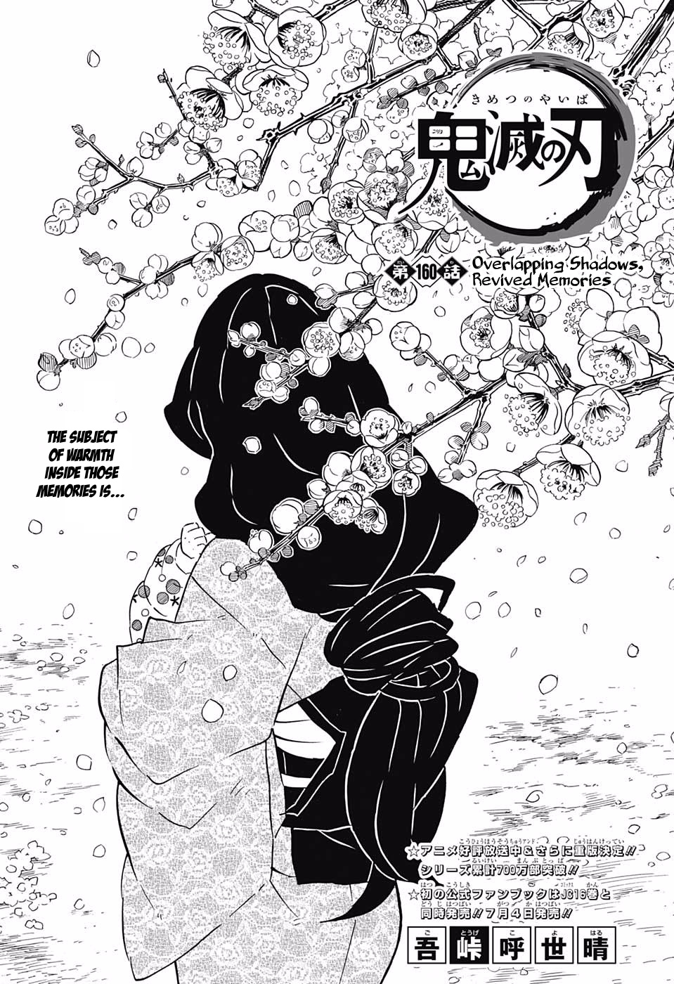 Kimetsu No Yaiba - Chapter 160: Overlapping Shadows, Revived Memories