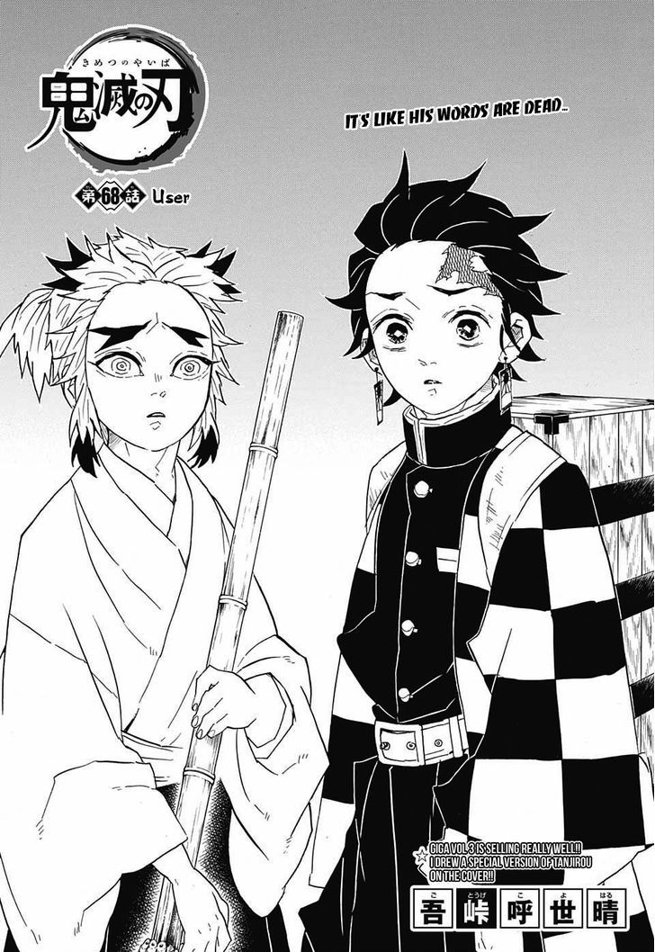 Kimetsu No Yaiba - Chapter 68 : User