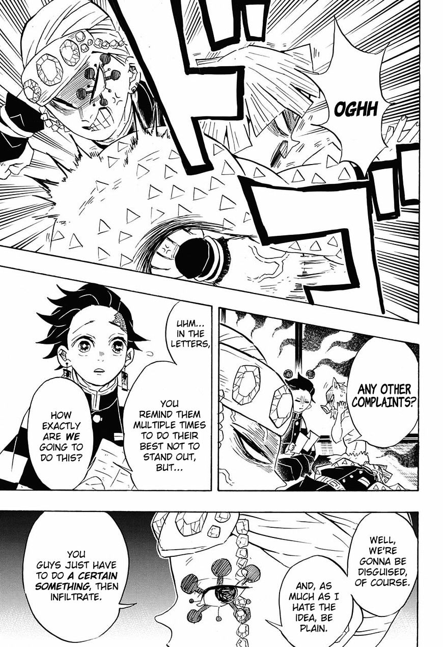 Kimetsu No Yaiba - Chapter 71 : The Great Red Light District Penetration Operation