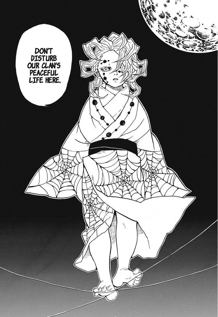 Kimetsu No Yaiba - Chapter 29 : Natagumo Mountain