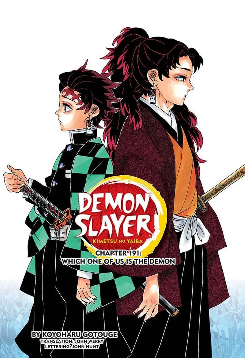 Kimetsu No Yaiba - Chapter 191 - Which One Of Us Is The Demon