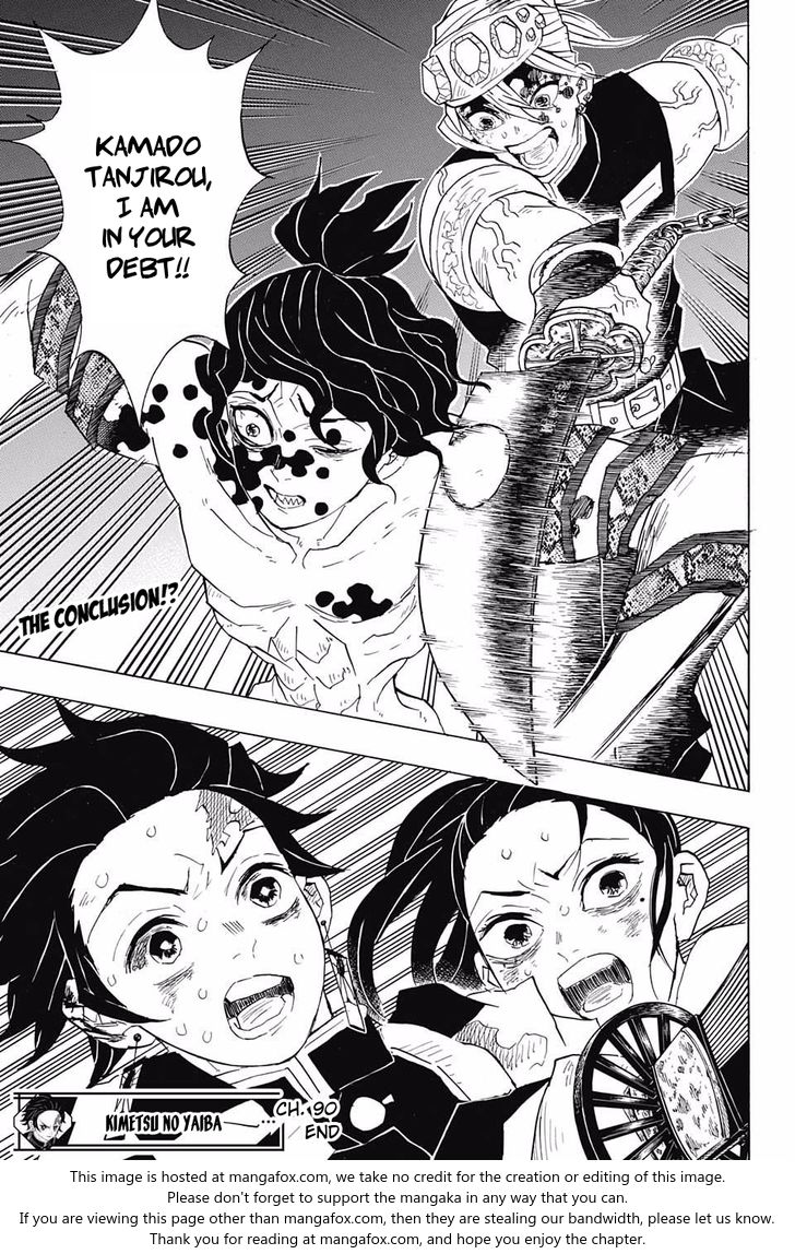 Kimetsu No Yaiba - Chapter 90