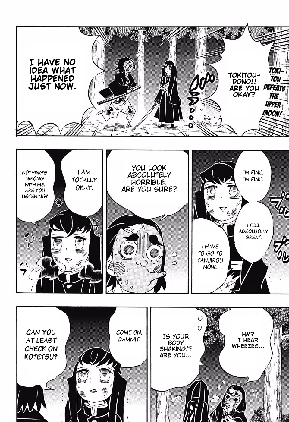 Kimetsu No Yaiba - Chapter 122: A Temporary State Of Excitement