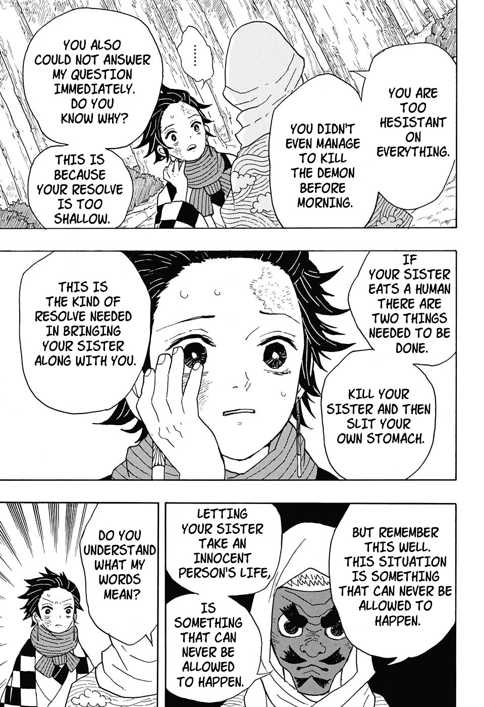 Kimetsu No Yaiba - Chapter 3 : I Will Return Before Dawn