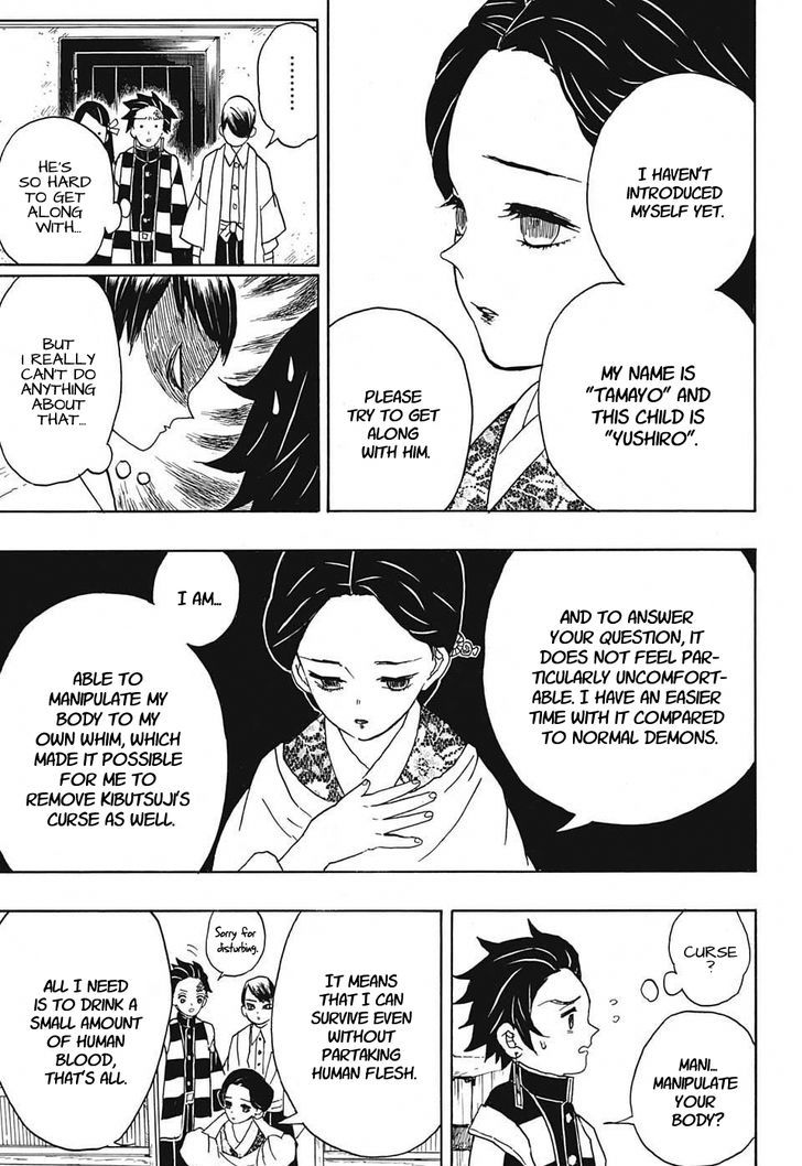 Kimetsu No Yaiba - Chapter 15 : The Doctor's Opinion