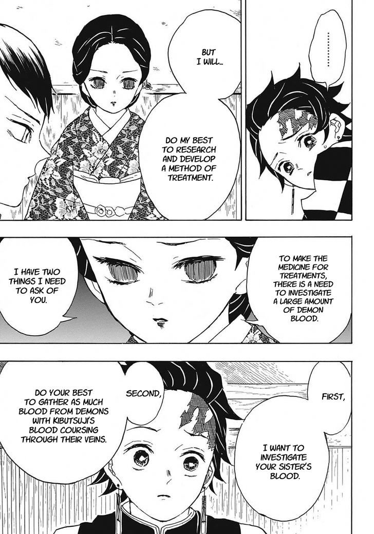 Kimetsu No Yaiba - Chapter 15 : The Doctor's Opinion