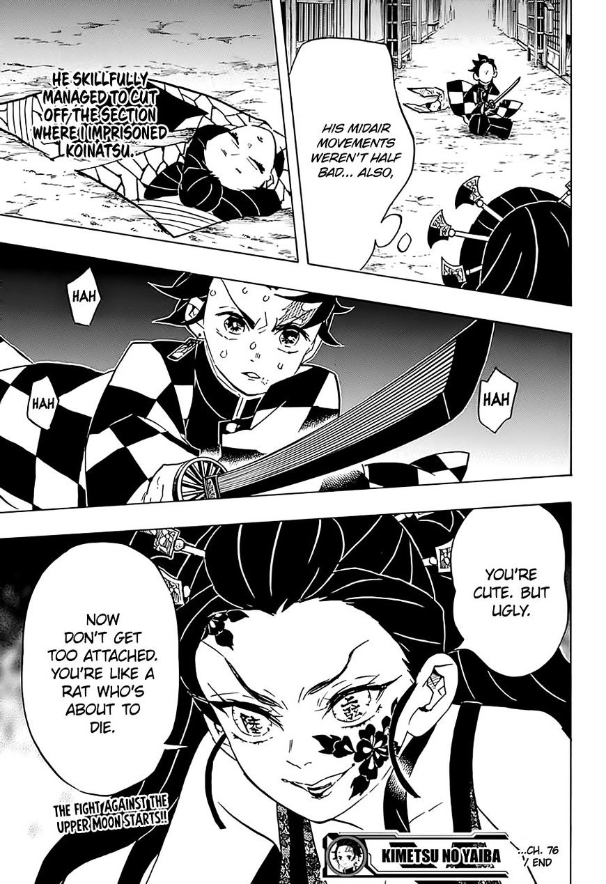 Kimetsu No Yaiba - Chapter 76 : Everyone's Own Places