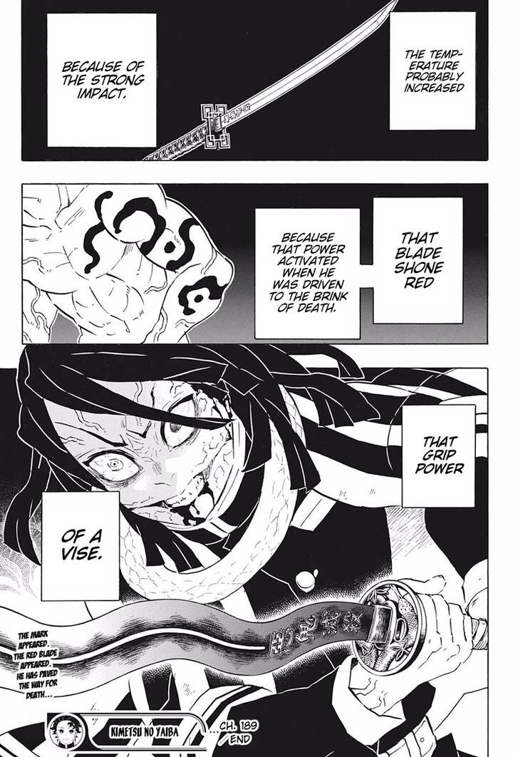 Kimetsu No Yaiba - Chapter 189