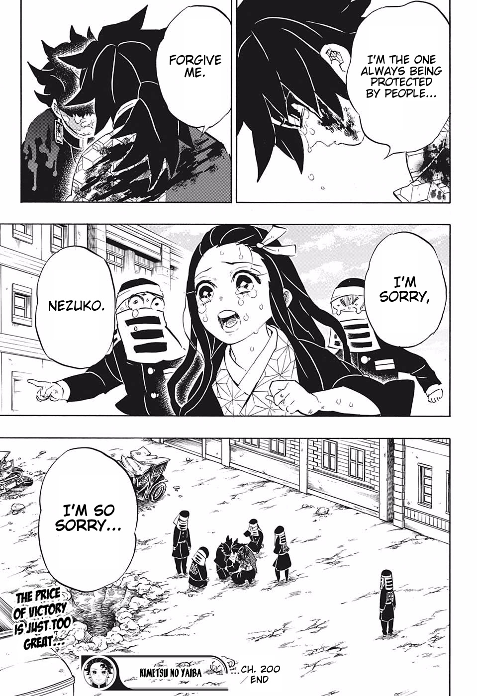 Kimetsu No Yaiba - Chapter 200: The Price Of Victory