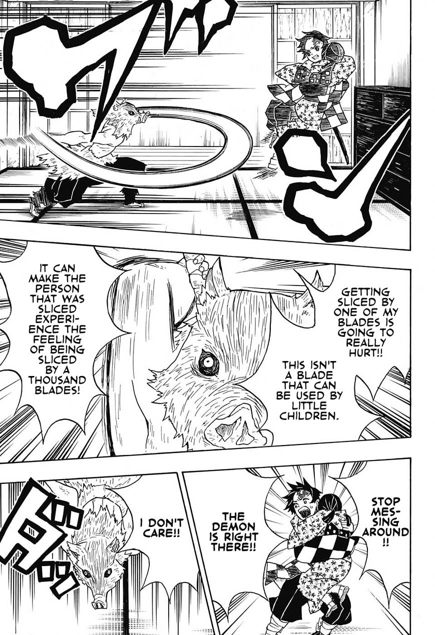 Kimetsu No Yaiba - Chapter 22 : The Sudden Appearance Of A Pig