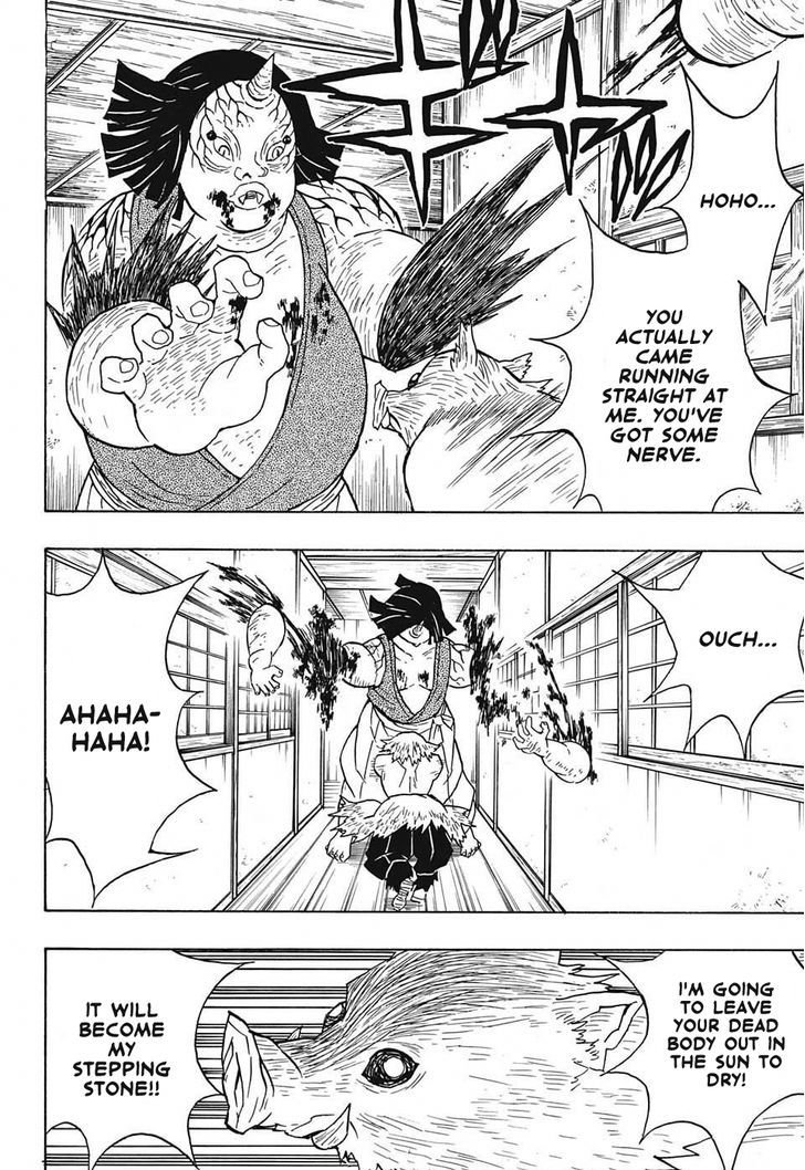 Kimetsu No Yaiba - Chapter 23 : The Pig Bares Its Tusks - Zenitsu Sleeps