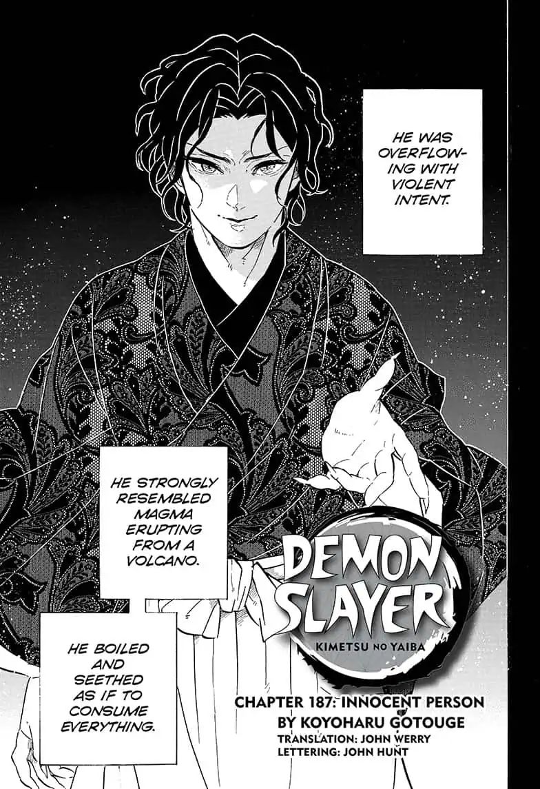 Kimetsu No Yaiba - Chapter 187: Innocent Person