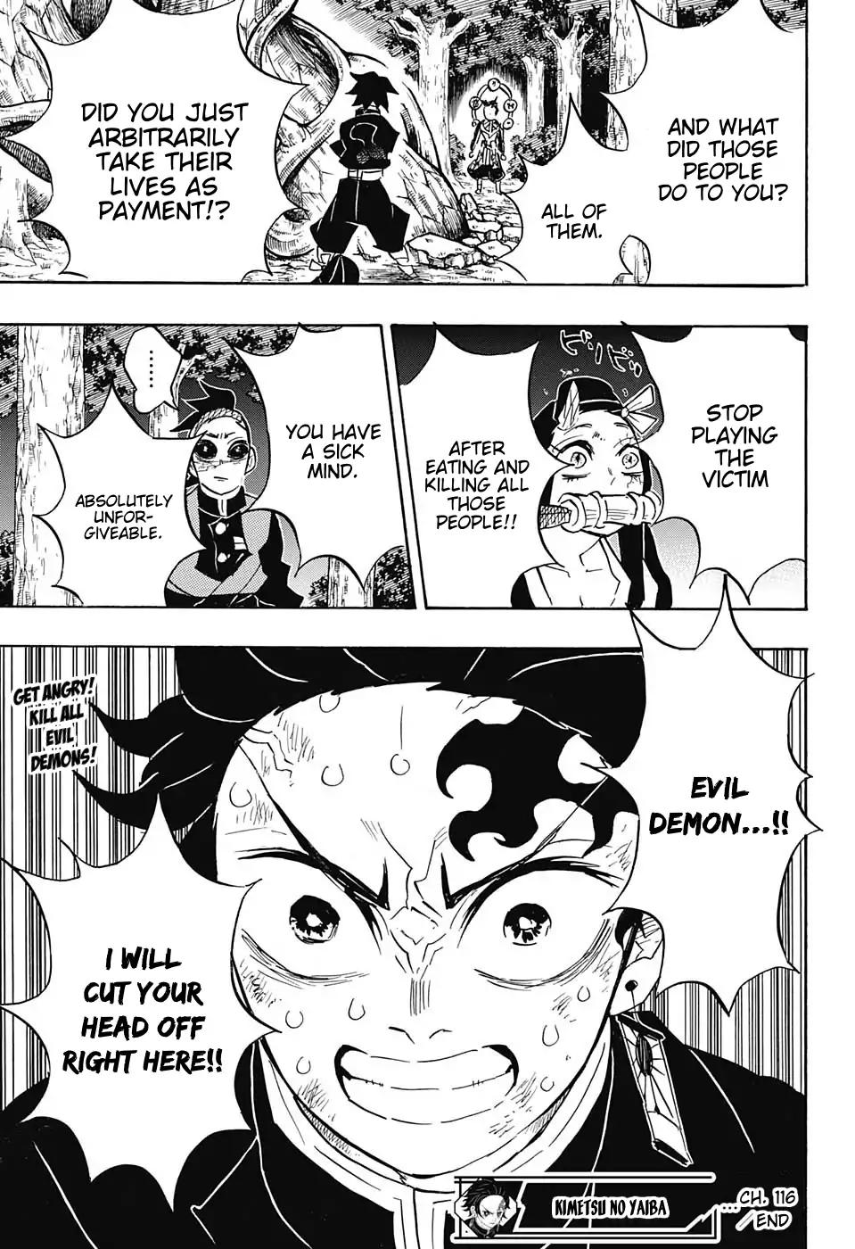 Kimetsu No Yaiba - Chapter 116