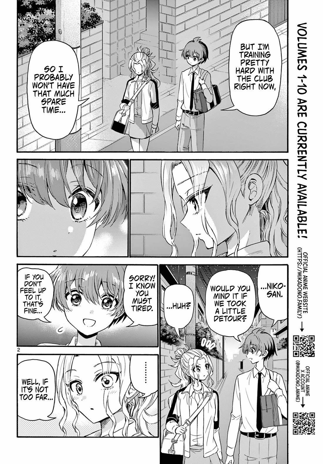 Mikadono Sanshimai Wa Angai, Choroi - Chapter 130: Just Going Home.