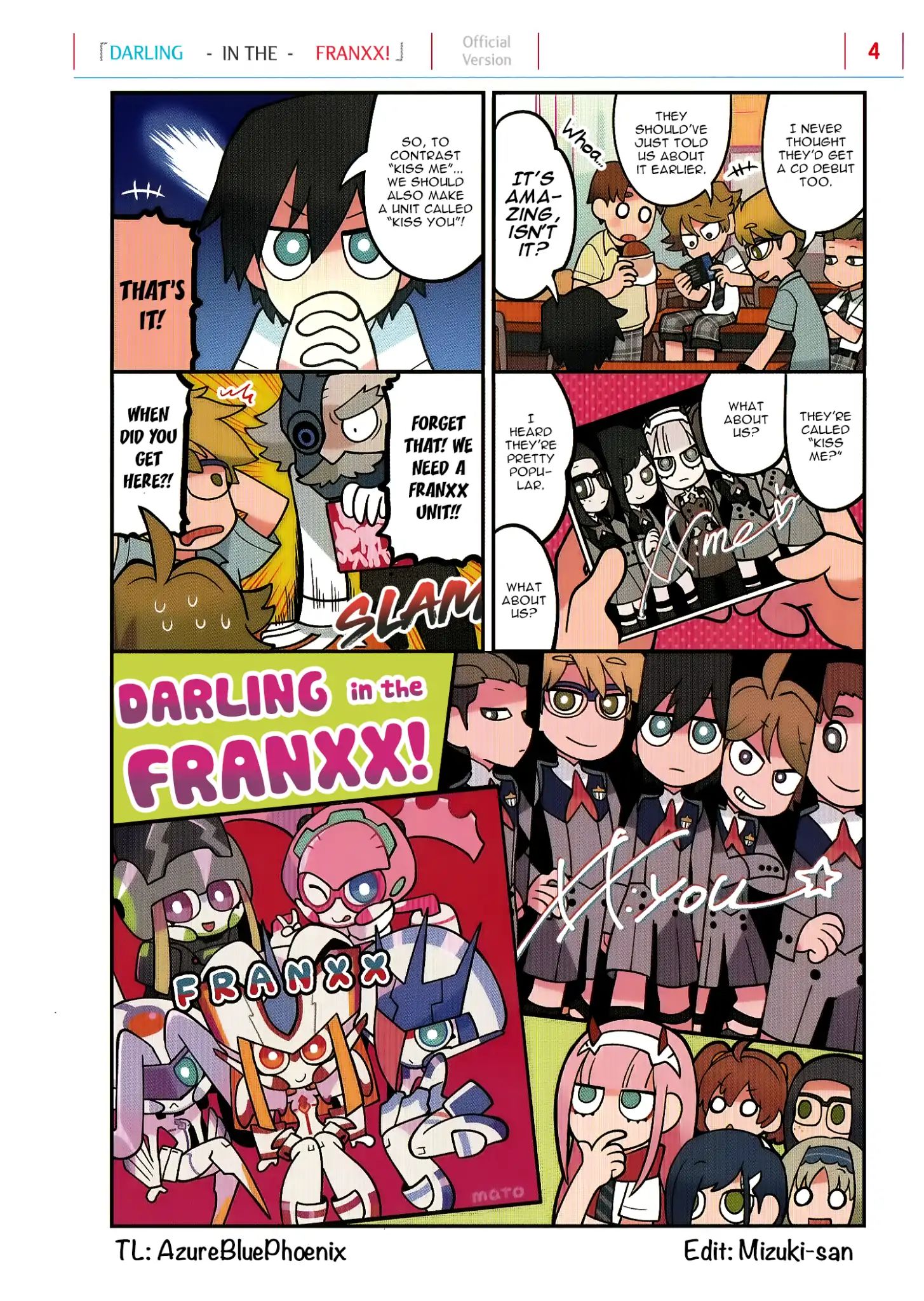 Darling In The Franxx! - 4-Koma - Chapter 77: Bd & Dvd Booklet Special 4