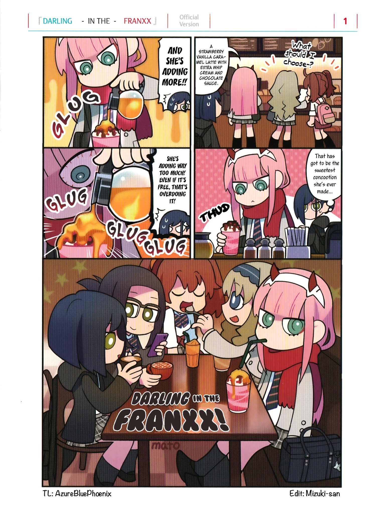 Darling In The Franxx! - 4-Koma - Chapter 74: Bd & Dvd Booklet Special 1