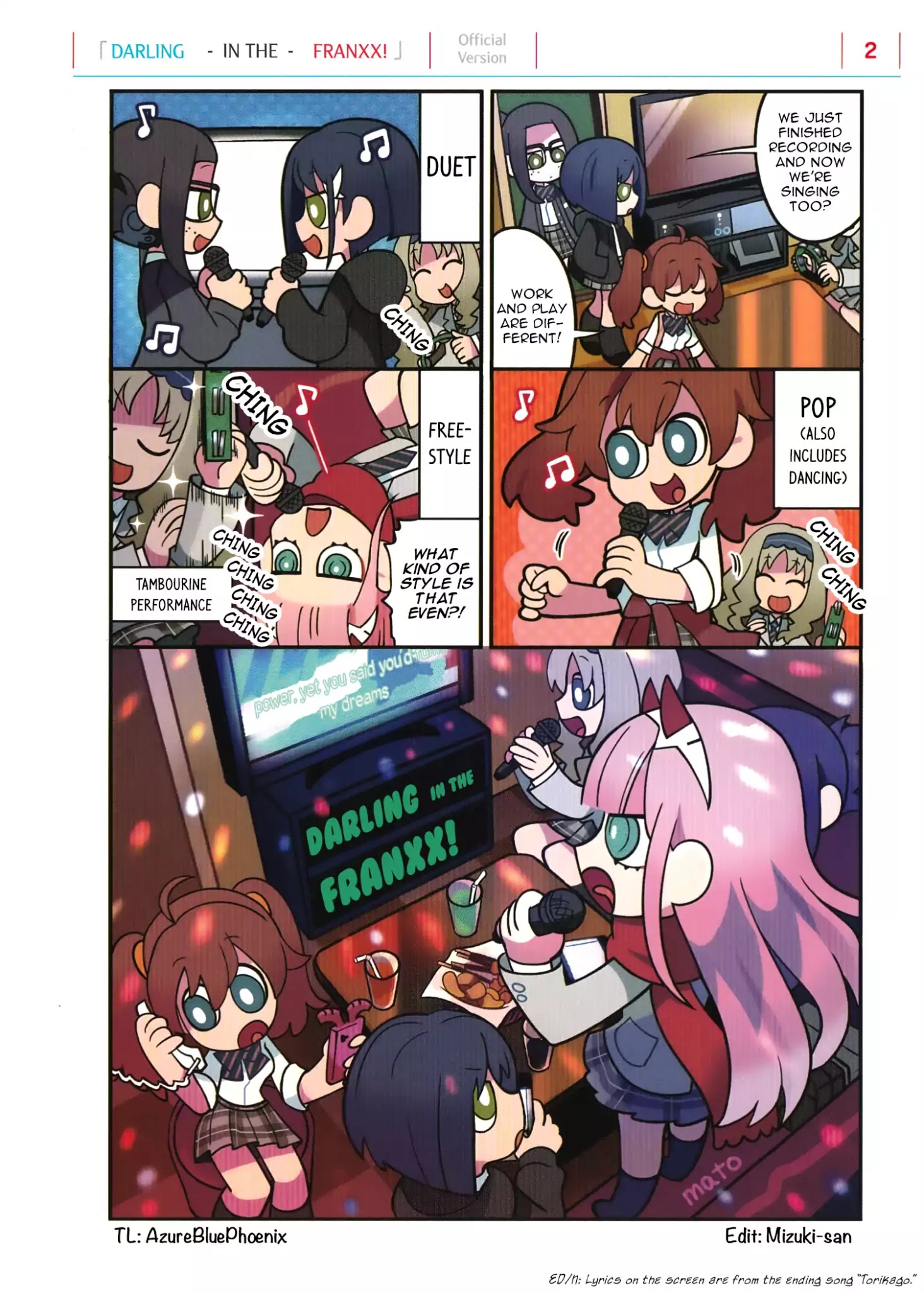 Darling In The Franxx! - 4-Koma - Chapter 75: Bd & Dvd Booklet Special 2