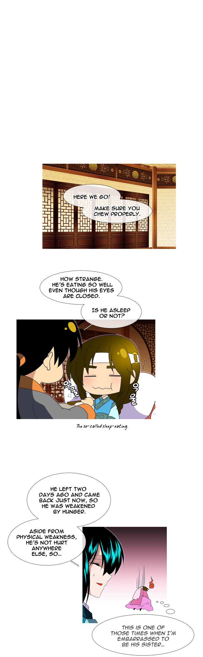 Moon-Ah - Chapter 40 : Baek Ryeon And Haru (5)