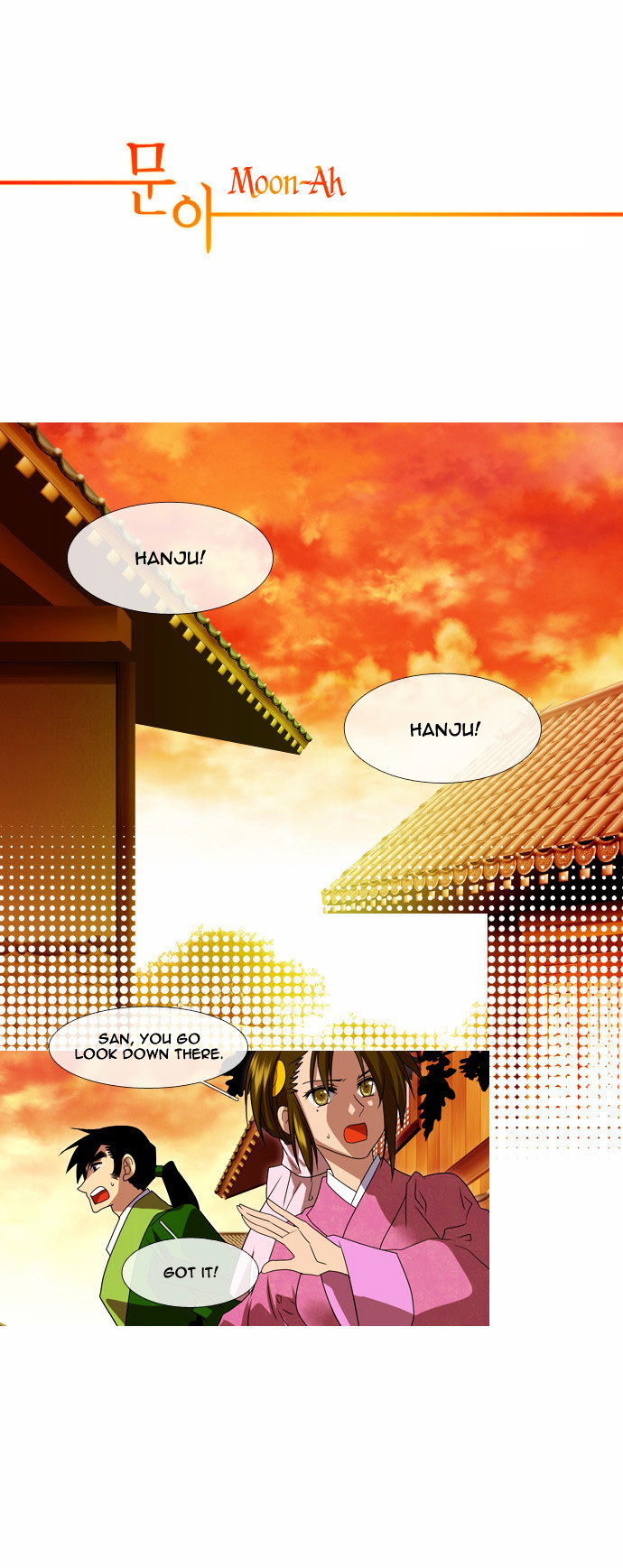 Moon-Ah - Chapter 38 : Baek Ryeon And Haru (3)