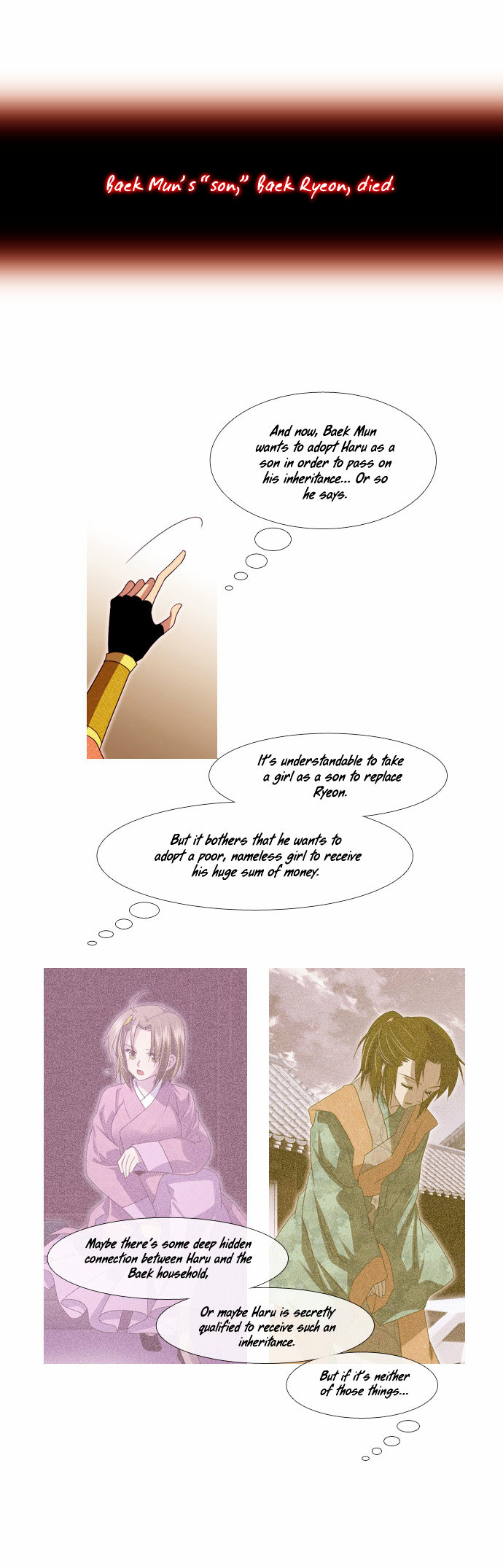 Moon-Ah - Chapter 38 : Baek Ryeon And Haru (3)