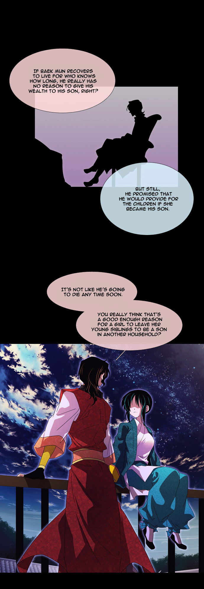 Moon-Ah - Chapter 39 : Baek Ryeon And Haru (4)