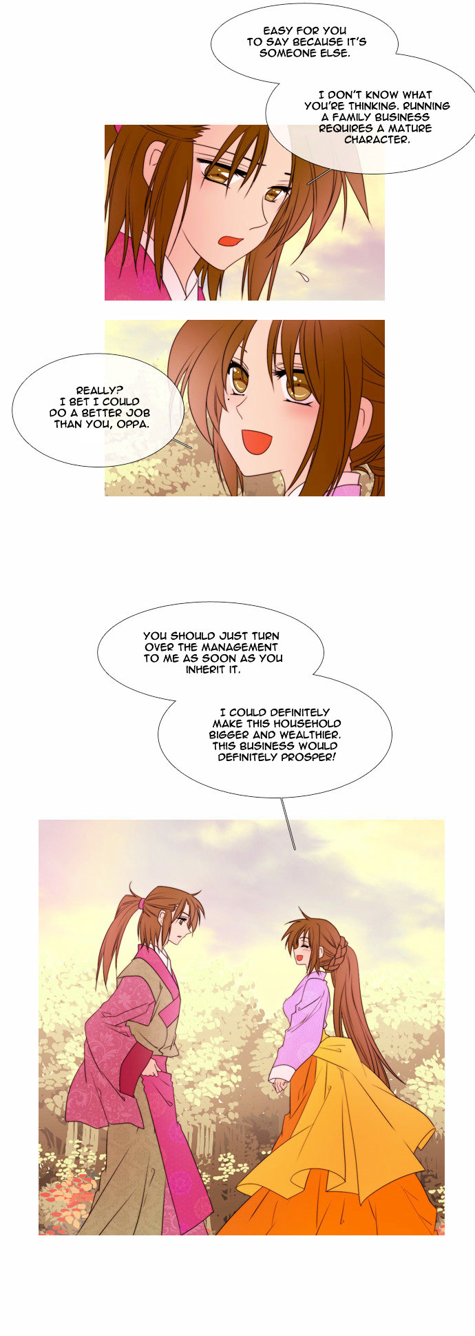 Moon-Ah - Chapter 39 : Baek Ryeon And Haru (4)