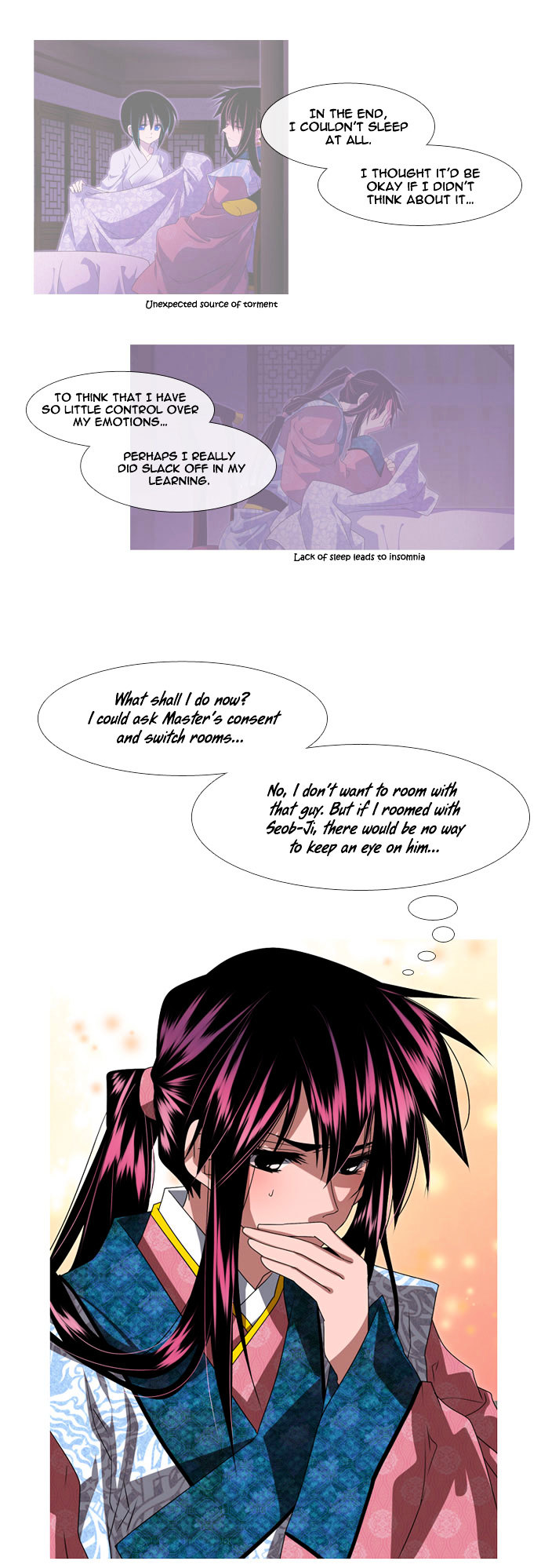 Moon-Ah - Chapter 36 : Baek Ryeon And Haru (1)