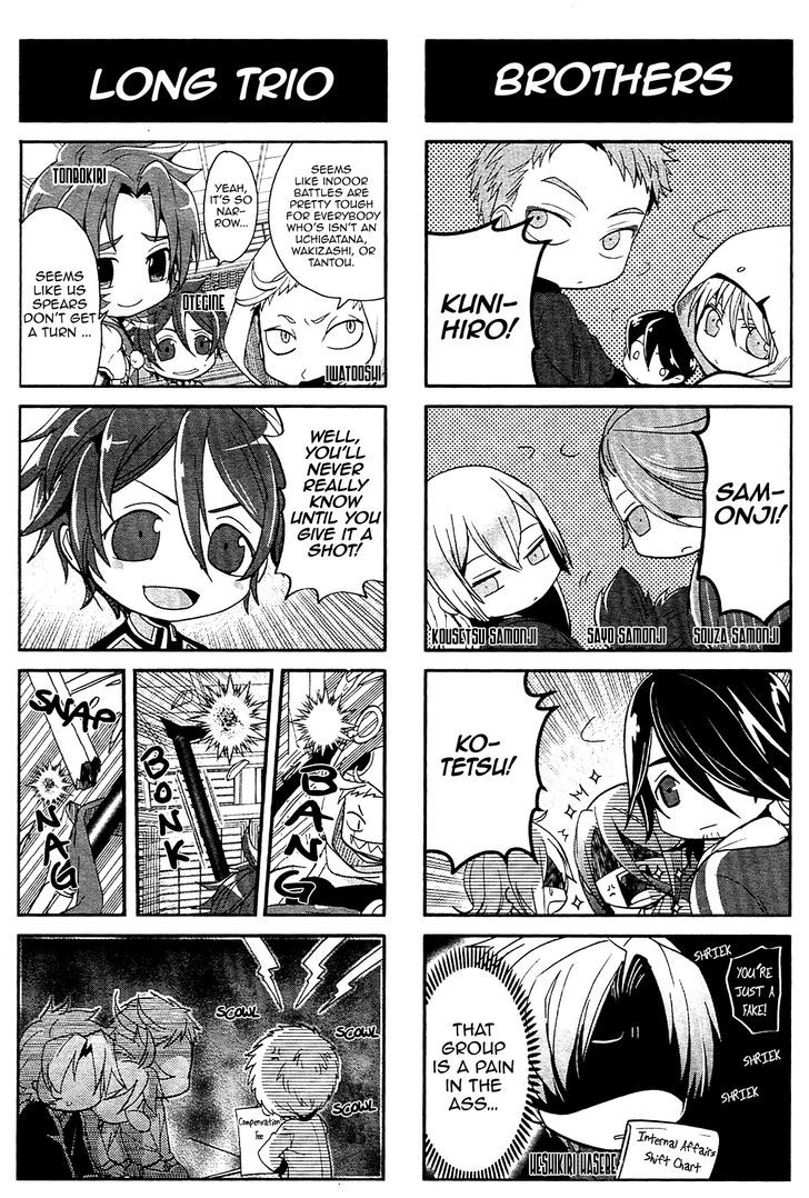 Touken Ranbu 4-Koma Anthology - Chapter 3