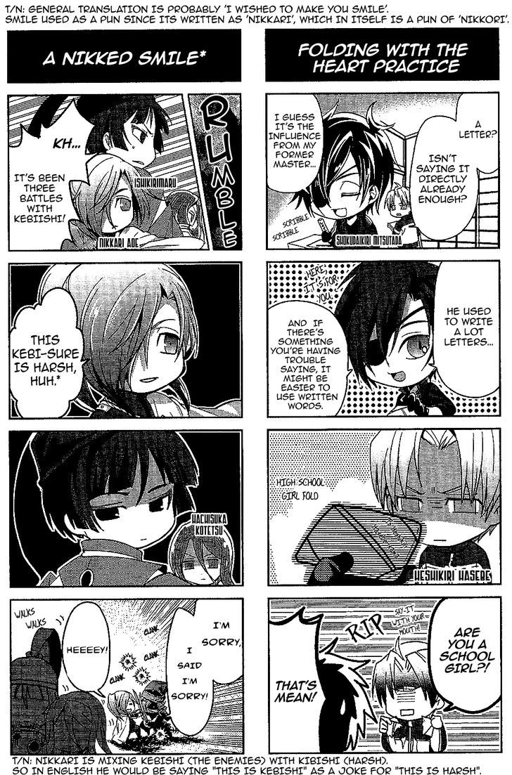 Touken Ranbu 4-Koma Anthology - Chapter 2