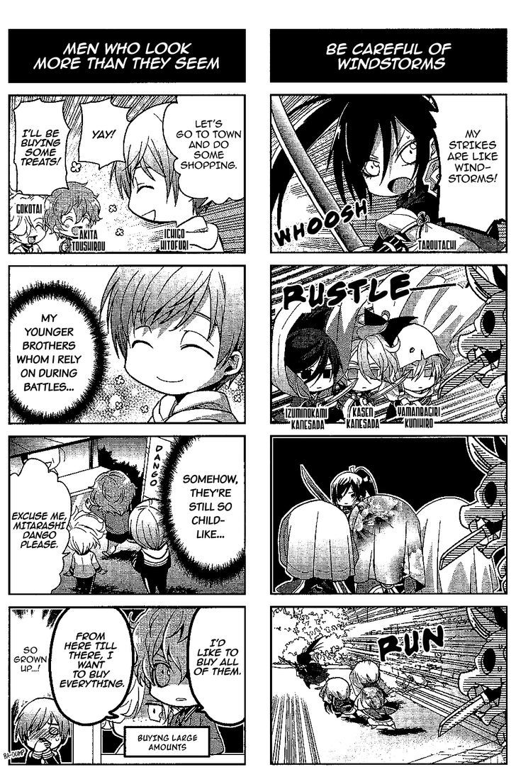 Touken Ranbu 4-Koma Anthology - Chapter 2